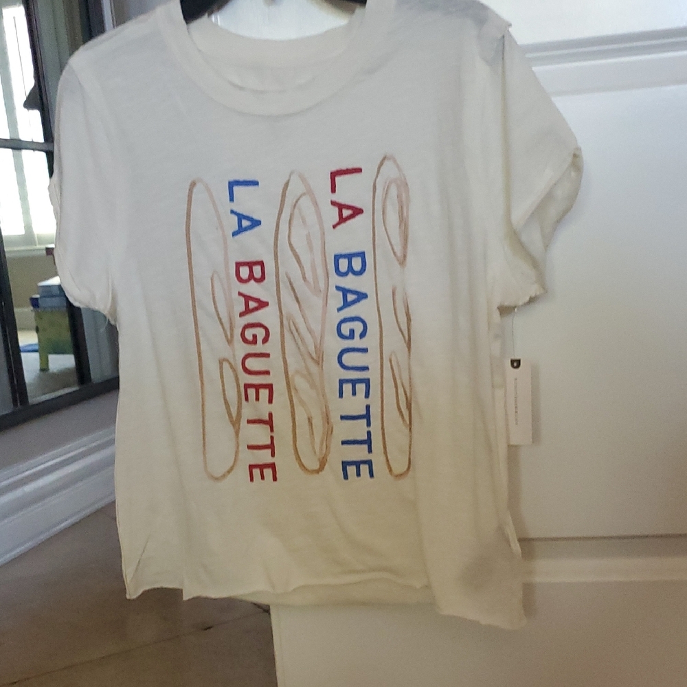 Anthropologie Baguette Graphic Tee